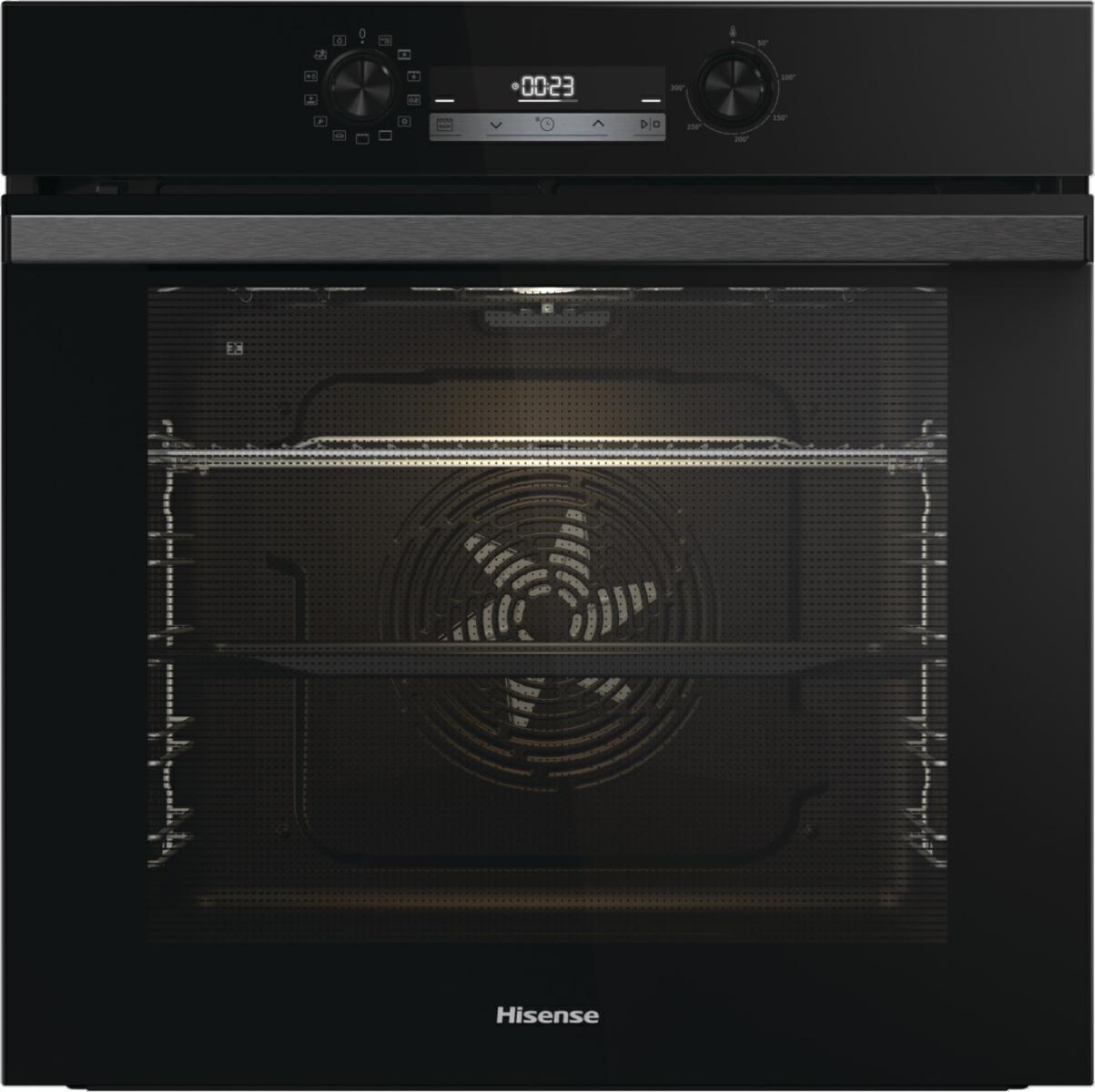 Forno ad incasso Hisense  VENTILATO PIROLITICO PIZZA 60 CM NERO BI64221PB