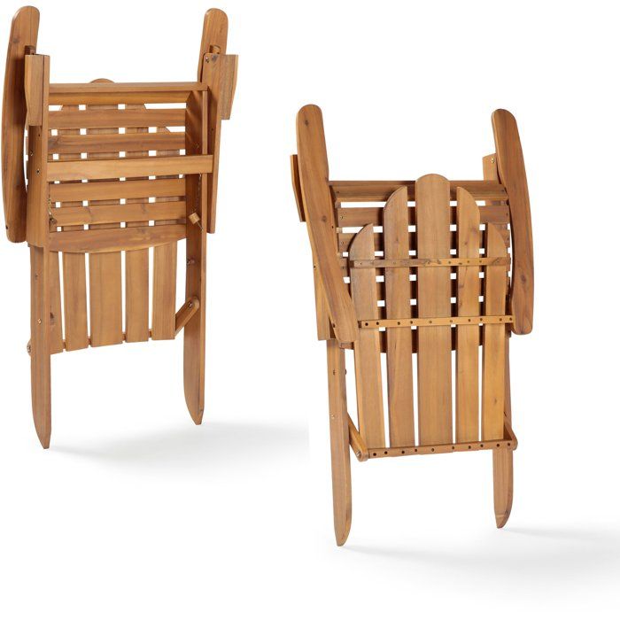 Sedia da giardino reclinabile in acacia FSC - 72,5 x 89,5 x H.94 cm