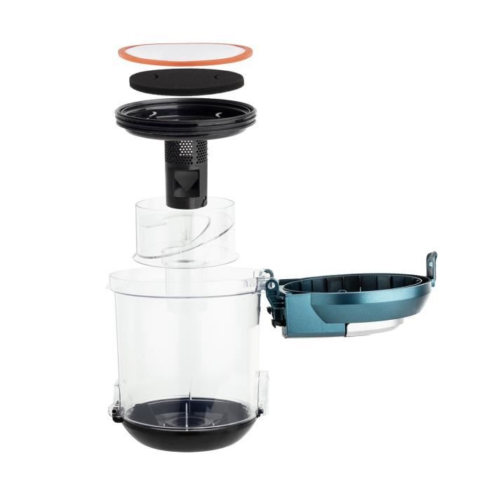 Aspirapolvere senza sacco HKoeNIG - Tripla A - Filtro HEPA 12 - 2,5 L - Nero