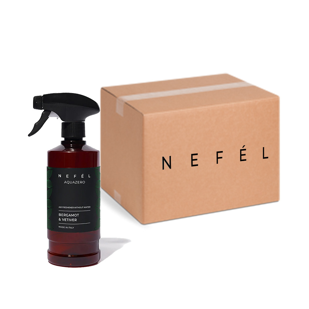 Profumatore ambienti Nefèl Aquazero Bergamot e Vetiver 480 ml
