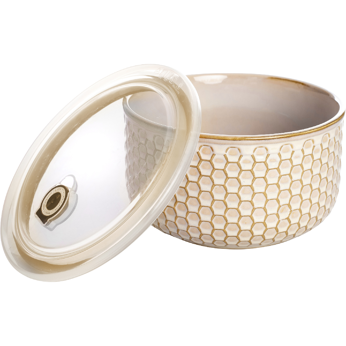 Contenitore frigo e microonde con coperchio ermetico e indicatore data Ø 20 cm - Caracas