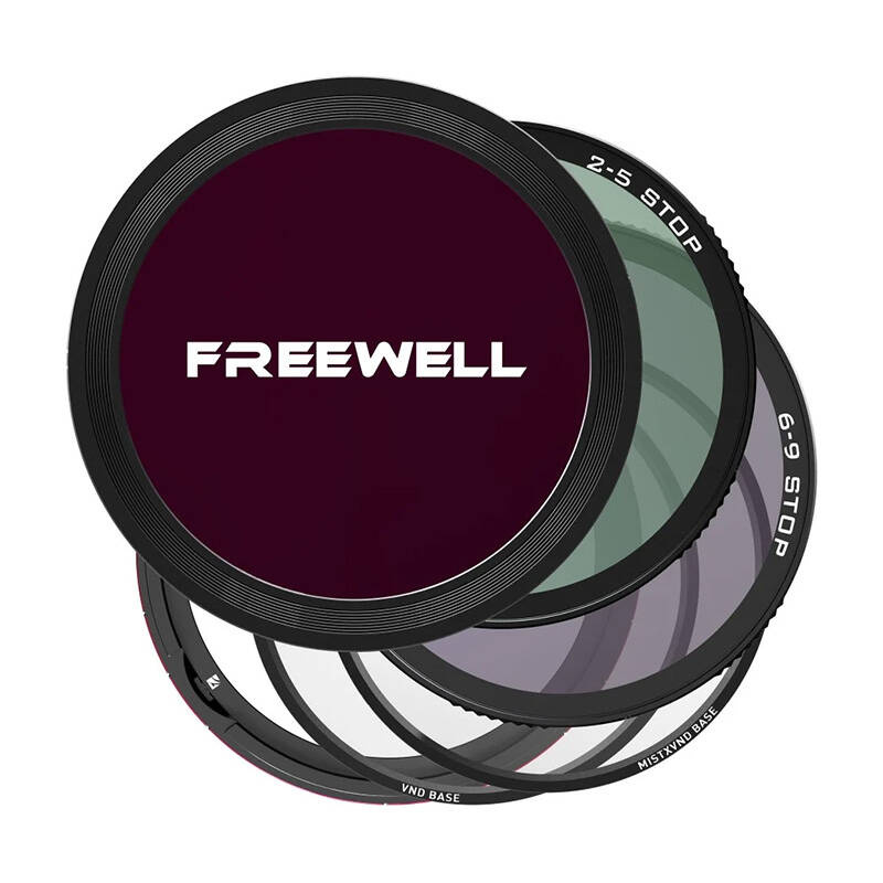 Sistema di filtri ND variabili magnetici Freewell da 82mm