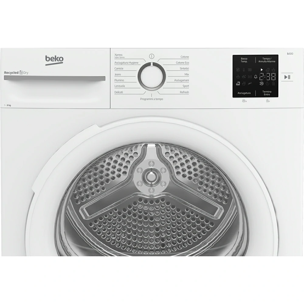 Asciugatrice 8 kg beko SLIM 46CMINVERTER D BMTR38W