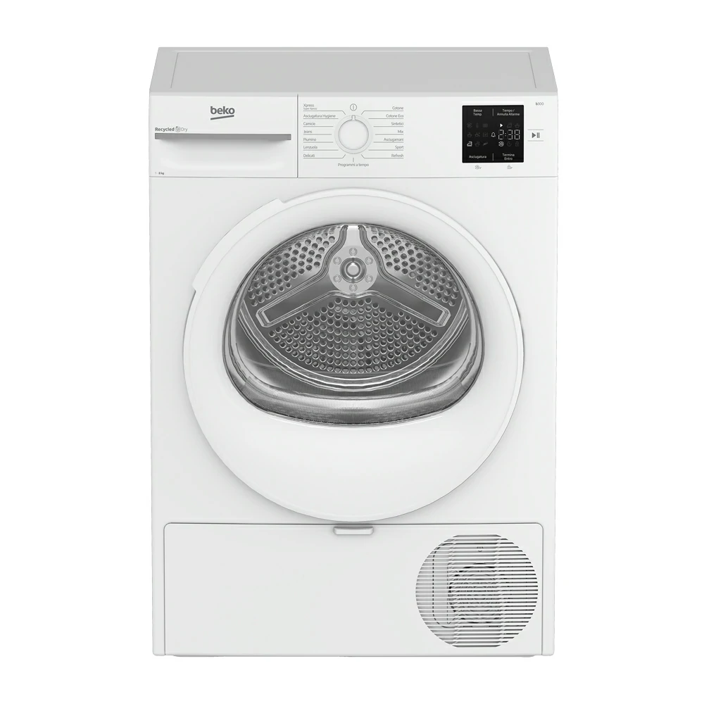 Asciugatrice 8 kg beko SLIM 46CMINVERTER D BMTR38W
