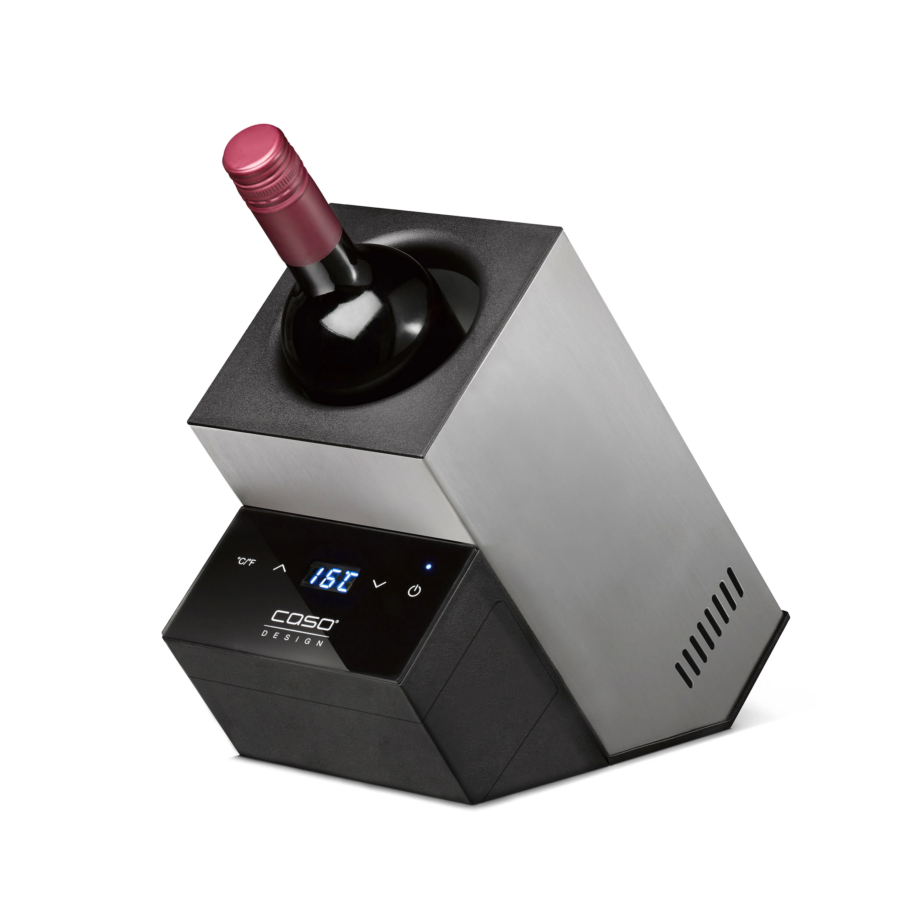 Raffreddatore di vino Caso Design WineCase Deluxe Inox senza fili