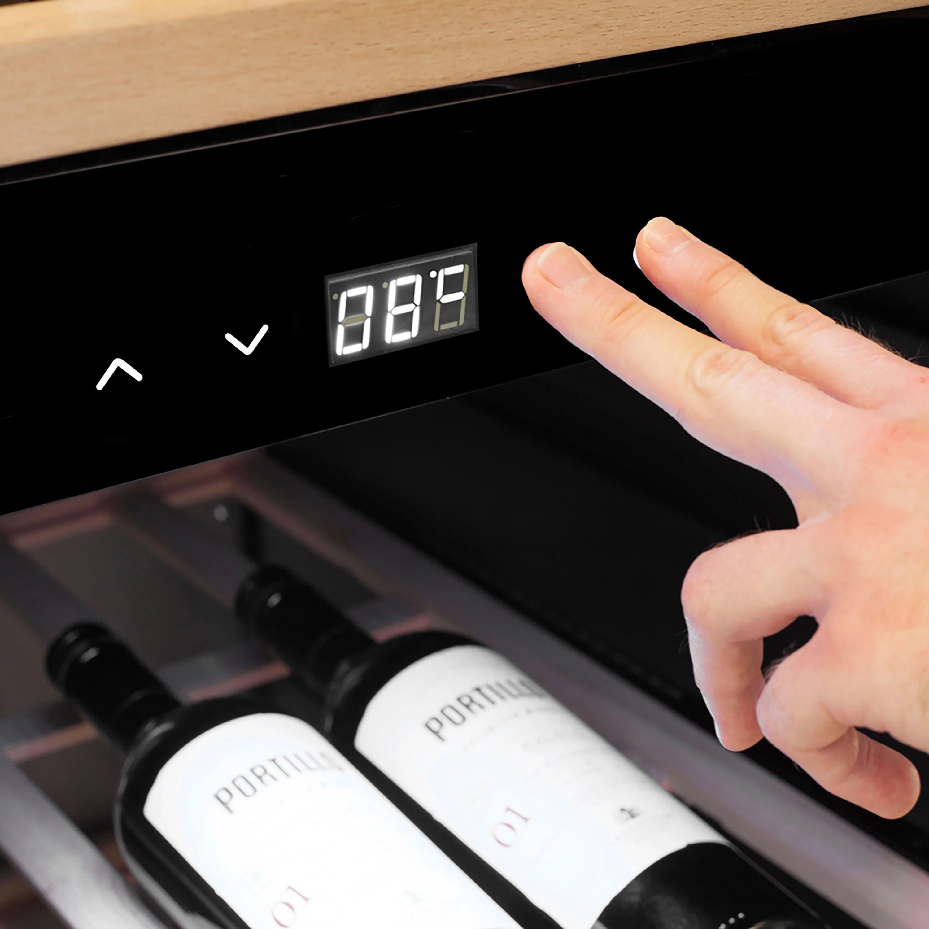 Cantinetta vino doppia temperatura WineExclusive 24 Smart - Caso Design