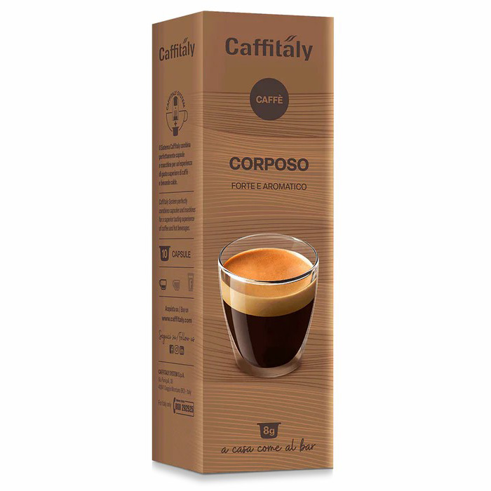 Caffè Corposo Espresso Forte Confezione 10 capsule