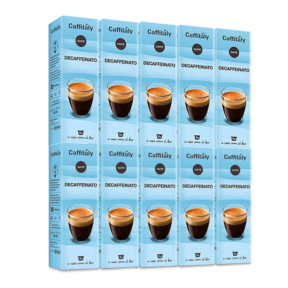 100 Capsule Caffè Decaffeinato Ecaffè