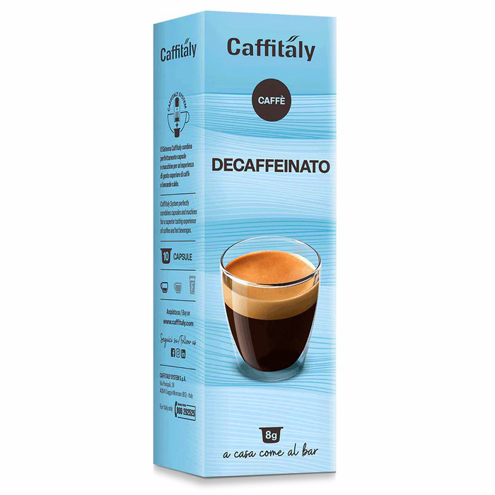 Caffè Decaffeinato Ecaffè Confezione 10 capsule 