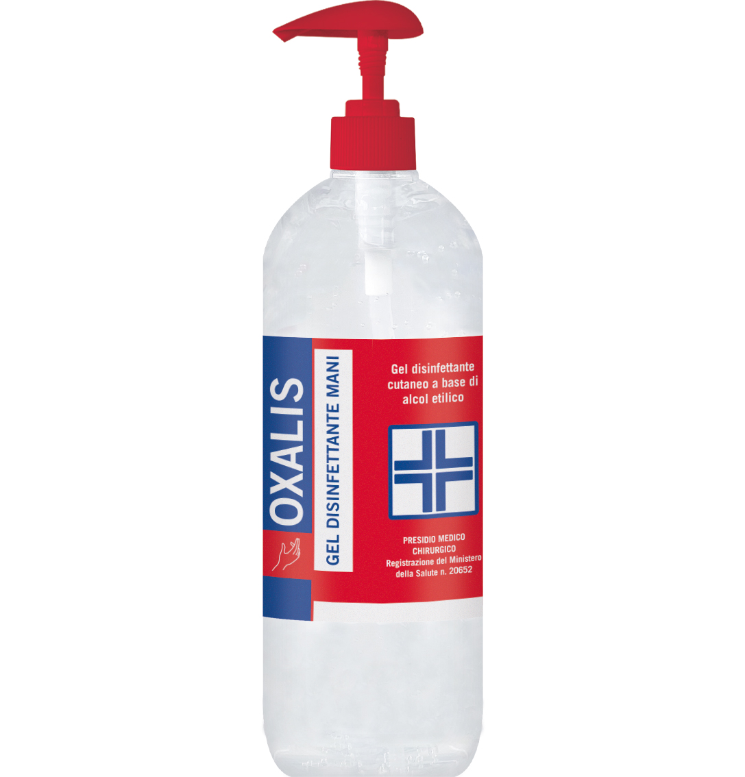 Gel igienizzante mani Oxalis Sani Gel 1 litro