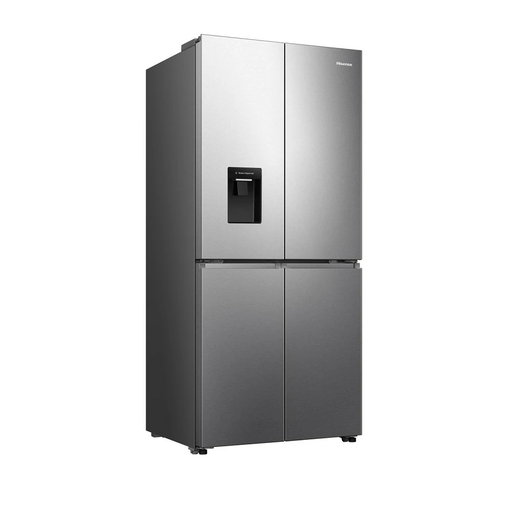 Frigorifero a libera installazione Hisense 4 PORTE TOTAL NO FROST 460LT E 79CM INOX RQ5P470SMIE