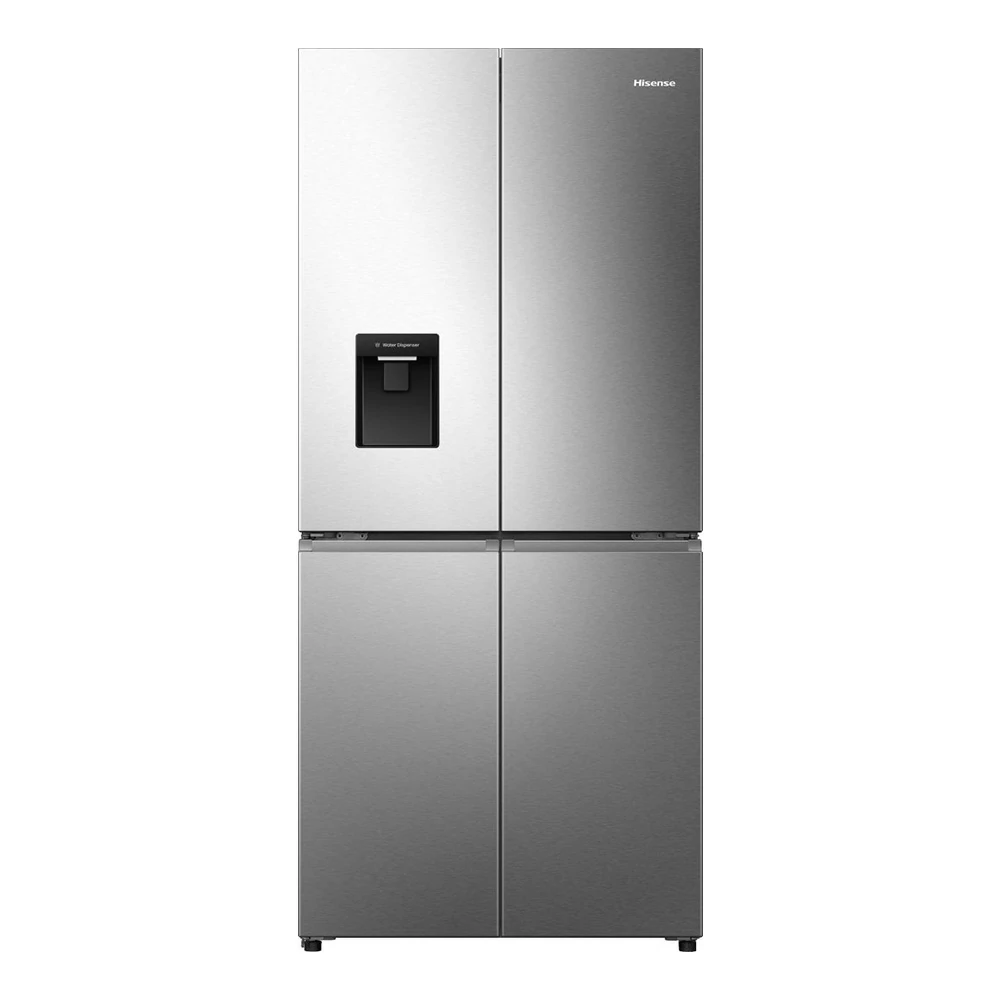 Frigorifero a libera installazione Hisense 4 PORTE TOTAL NO FROST 460LT E 79CM INOX RQ5P470SMIE