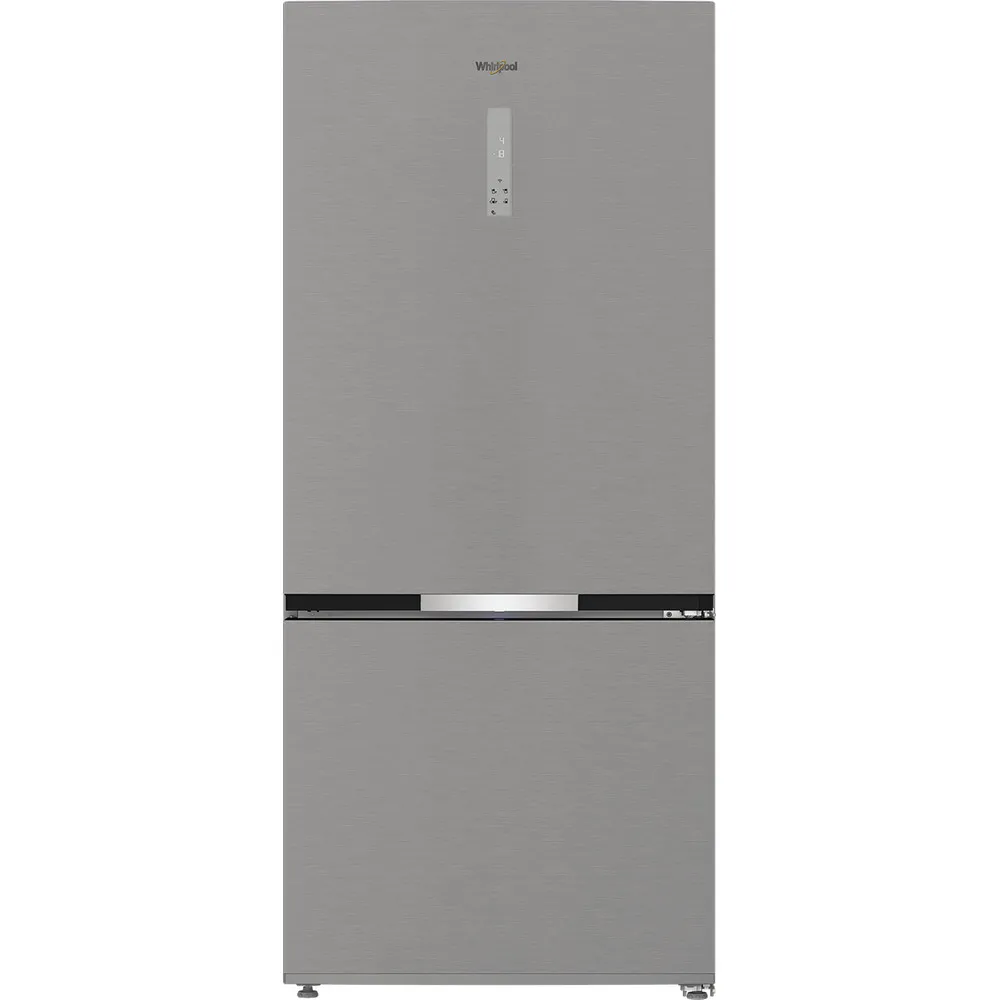 Frigorifero a libera installazione combinato Whirlpool 615 LT TOT.NOFROST 83CM INOX WHK2 6614 X6E
