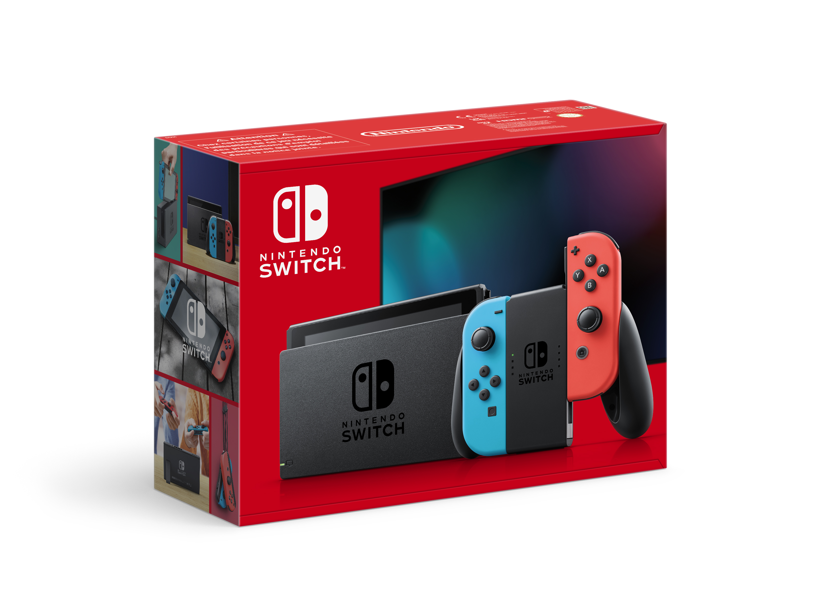 NINTENDO SWITCH CONSOLE JOY-CONROSSO/BLU NEW IT