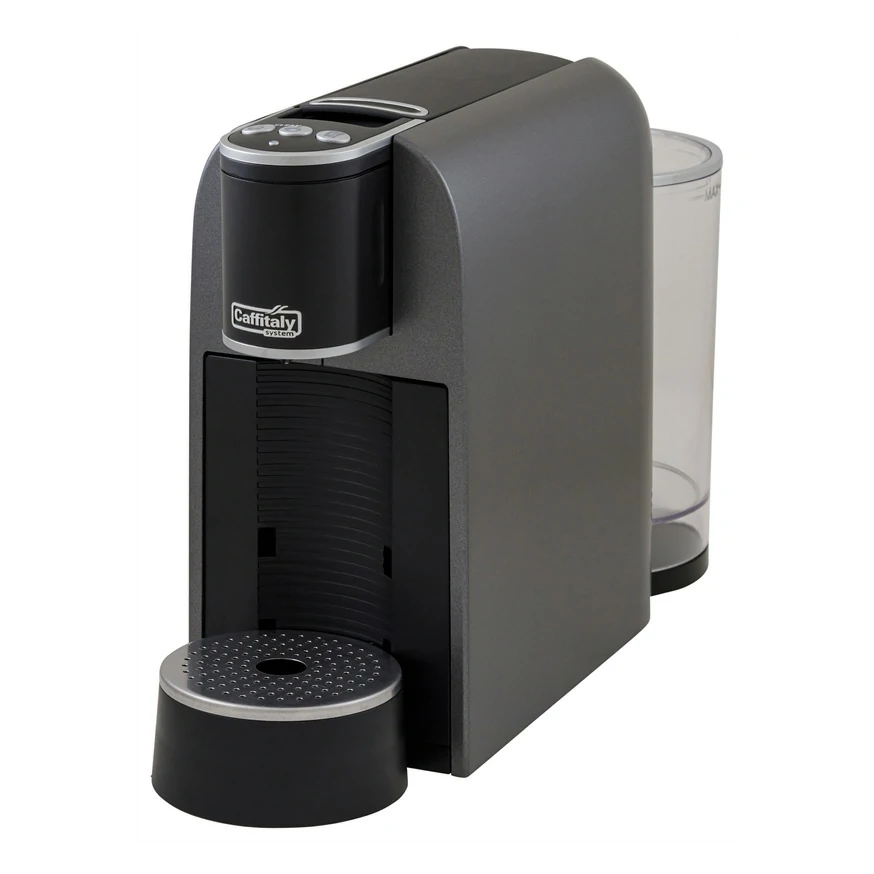 Caffitaly Arka Macchina da caffè con 96 capsule e kit pulizia - Grigio