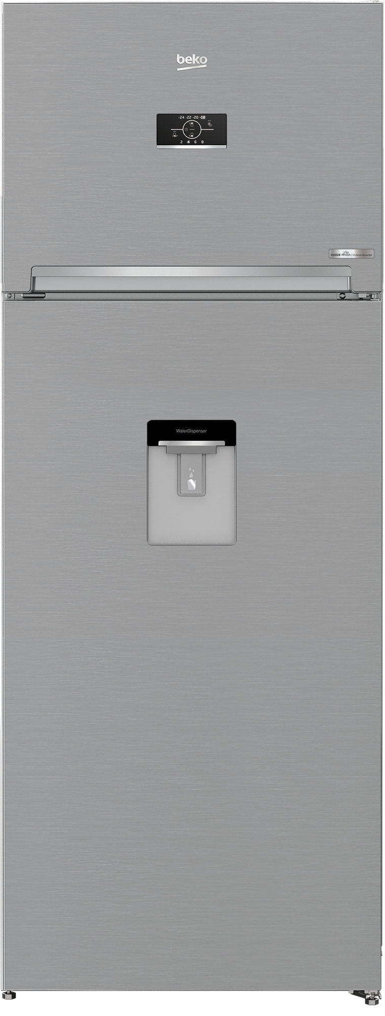 Frigorifero doppia porta Beko TOTAL NOFROST 455LT 70CM INOX RDNE455E40DXBN