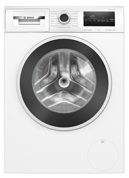 Lavatrice 8 kg Bosch ECOSILENCE DRIVE VAPORE A 1400GIRI WAN28218IT