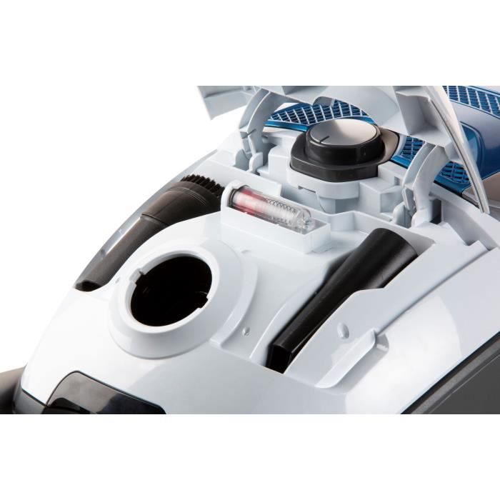 DOMO DO7291S - Aspirapolvere a bidone 3L - 700W - 68dB - Potenza di aspirazione regolabile - Spazzola per pavimenti Deep Clean