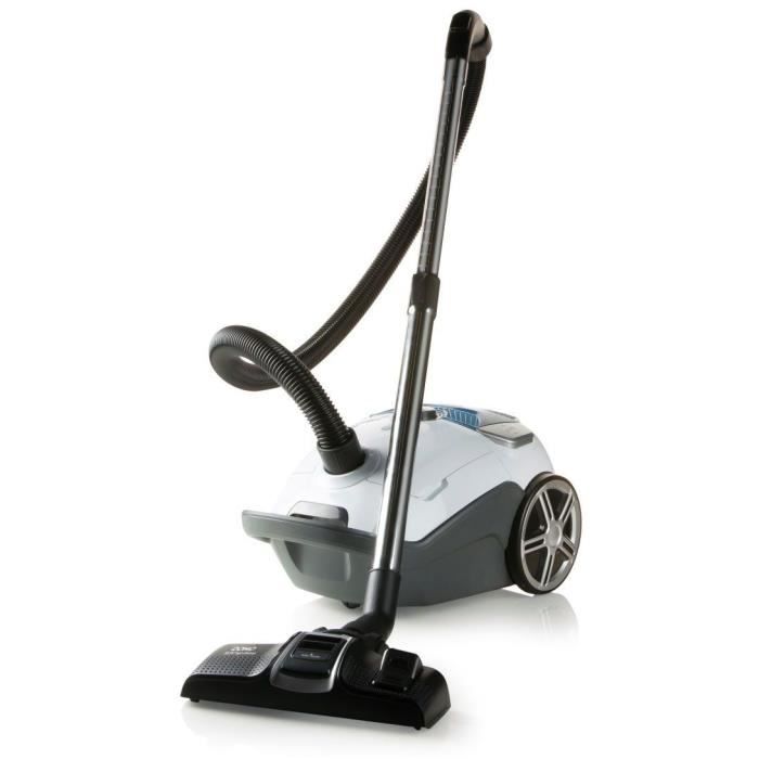 DOMO DO7291S - Aspirapolvere a bidone 3L - 700W - 68dB - Potenza di aspirazione regolabile - Spazzola per pavimenti Deep Clean