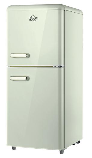 DCG FRIGO DOPPIA PORTA LINEA RETRO' 110LT E CREMA MF110CCDP