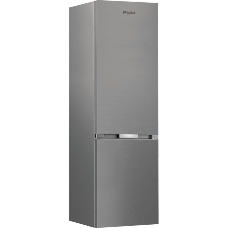 Frigorifero combinato Whirlpool no frost 355 LT 66CM INOX WHK 25404 XP8E