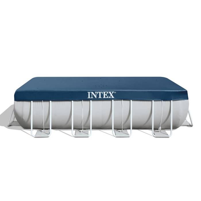Copertura protettiva 4x2m per piscina tubolare rettangolare Intex