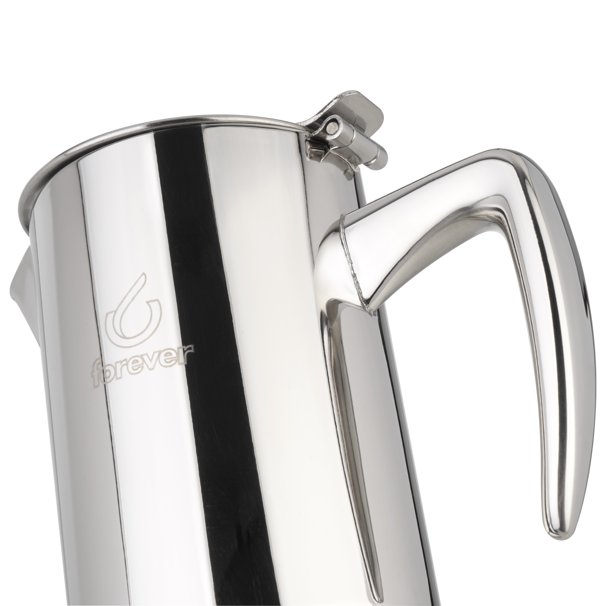 Moka in acciaio inox Miss Diamond 4 tazze