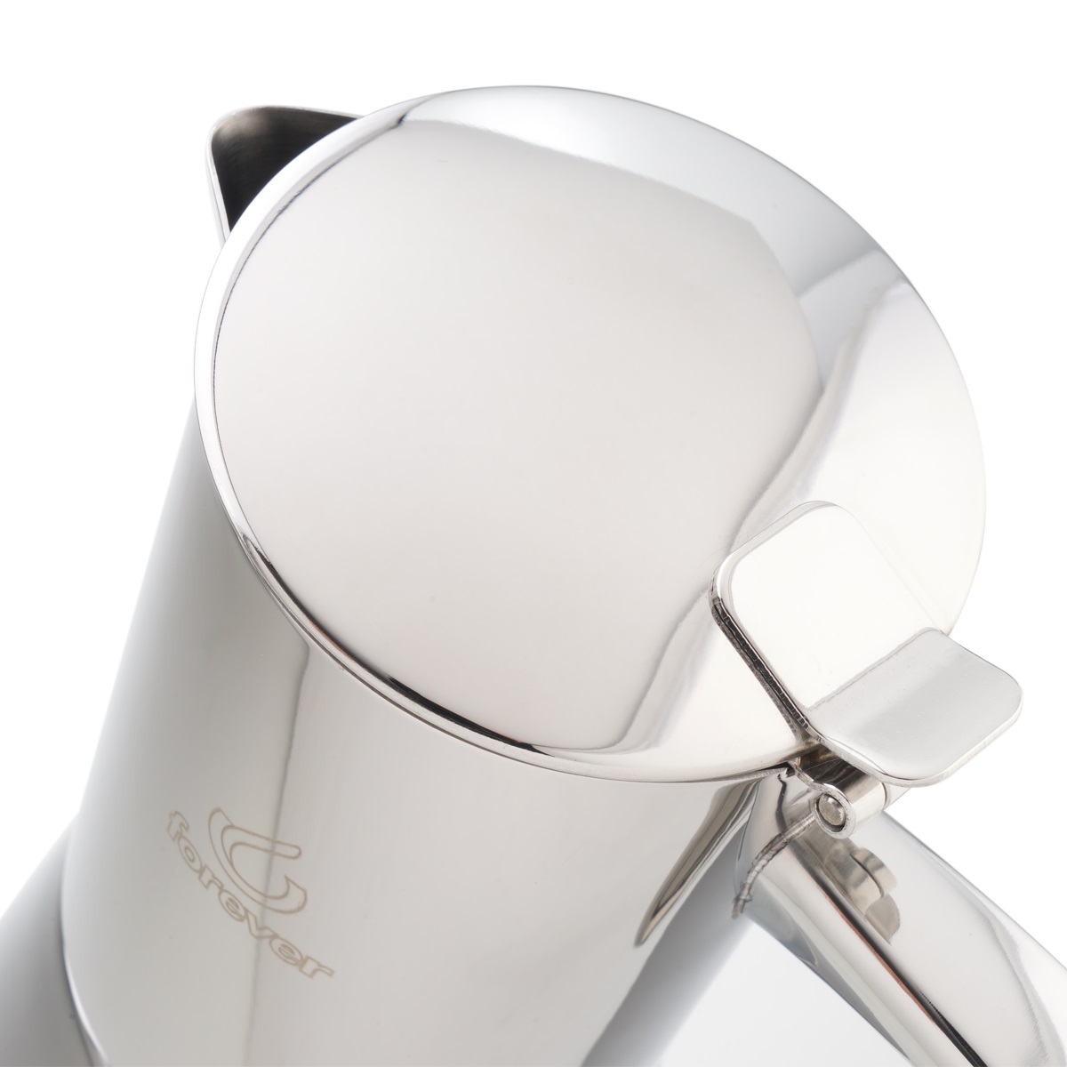 Moka in acciaio inox Miss Diamond 4 tazze