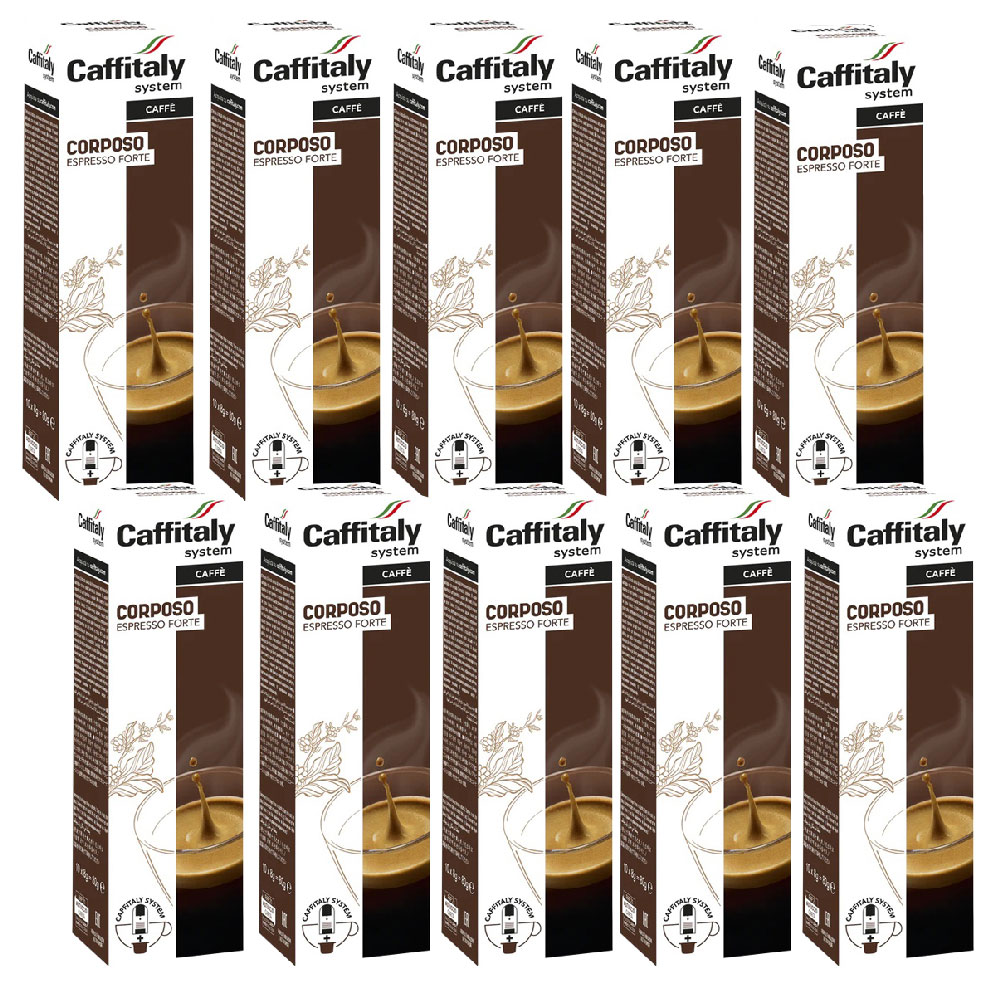 100 Capsule Caffitaly System E'Caffe' Corposo
