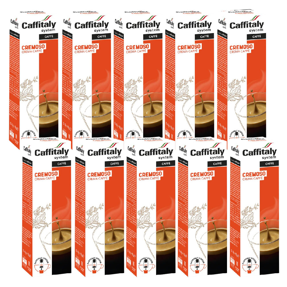 100 Capsule Caffitaly System E'Caffe' Cremoso