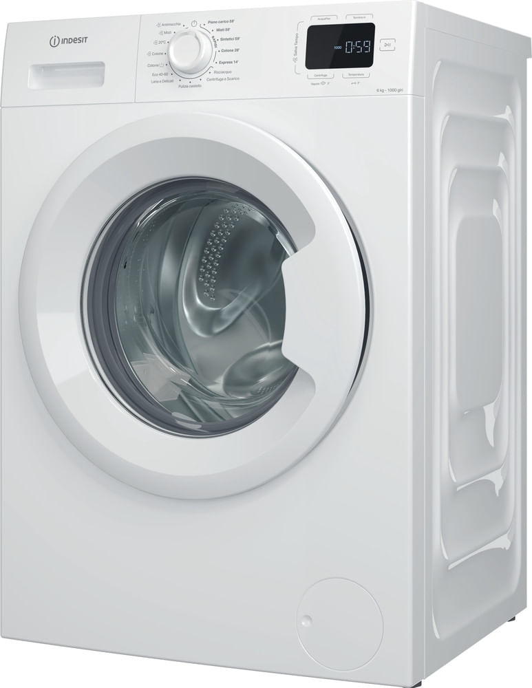 Lavatrice 6 kg Indesit INVERTER B 1000GIRI VAPORE IM 640 MY TIME IT