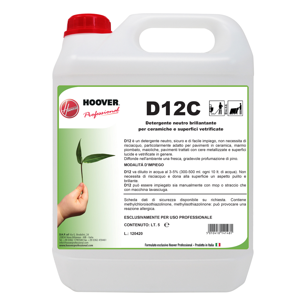 D12C Detergente neutro brillantante
