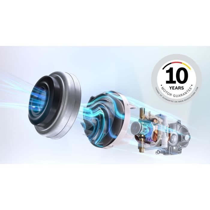 BOSCH GL20S Nero - Aspirapolvere con sacco - 600 W - Livello sonoro 80 dB