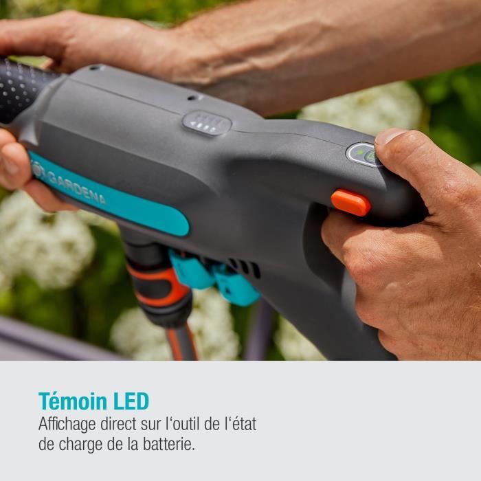 GARDENA - Idropulitrice AquaClean 24/18V P4A a media pressione