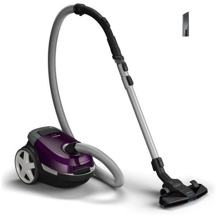 Aspirapolvere con sacco - PHILIPS - XD3100/06 - 900 W - 79 dB - Viola