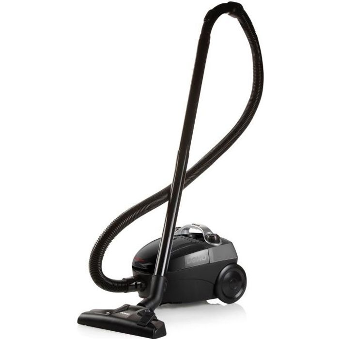 Domo do1033s - aspirapolvere compatto con sacchetto da 450W - filtro Hepa10. Raggio d'azione 7m. 1,5 litri Bagcacità.