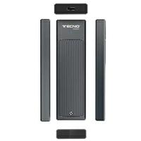TECNO BOX ESTERNO SSD M.2 2230/2242/2260/2280 USB2/3.0 NERO TC-M05