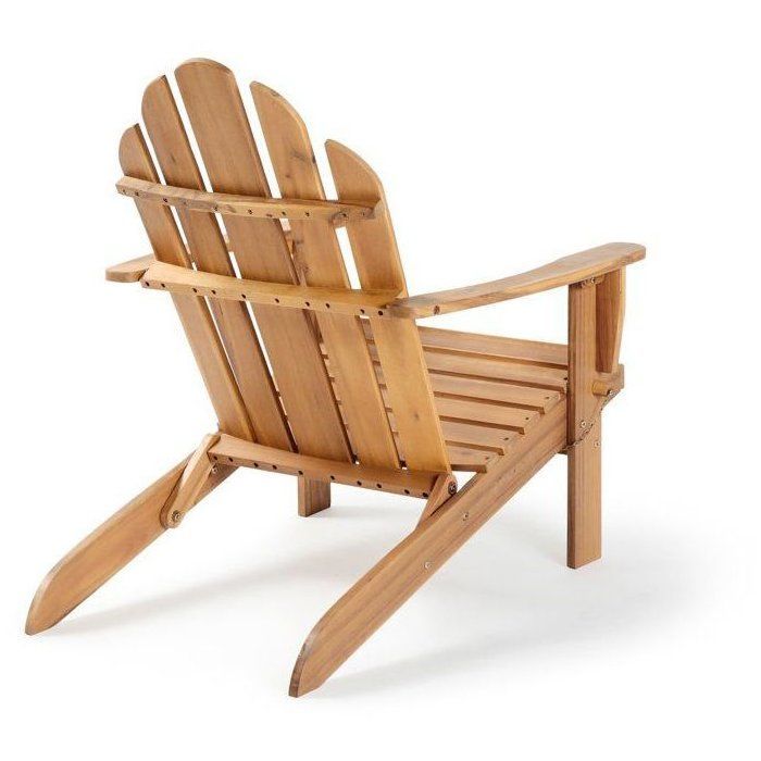 Sedia da giardino reclinabile in acacia FSC - 72,5 x 89,5 x H.94 cm
