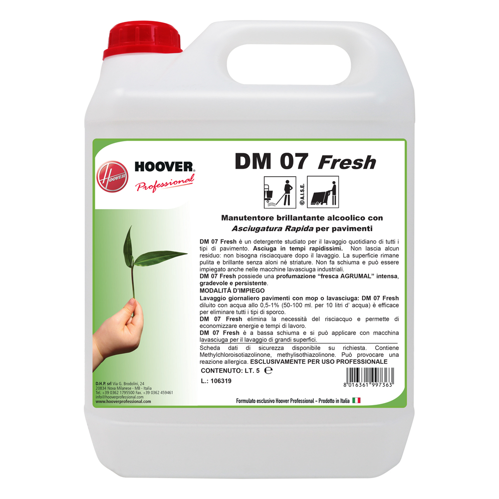 DM07 Detergente alcolico Fresh