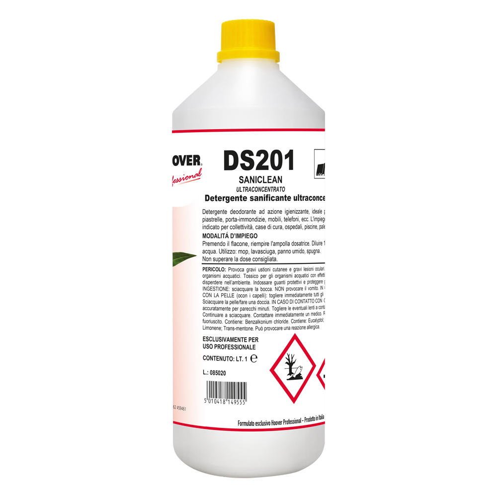 DS201 Saniclean Deterconcentrato igienizzante