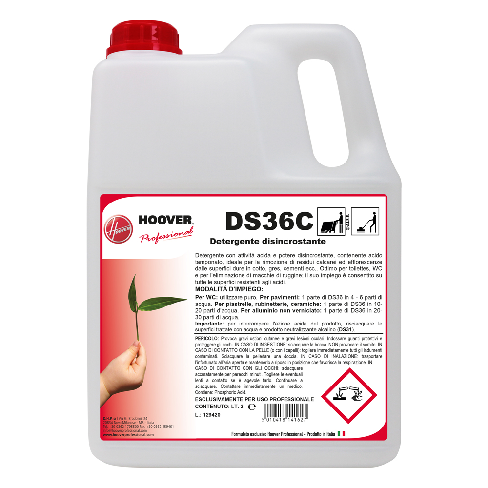 DS36C Disincrostante acido tamponato