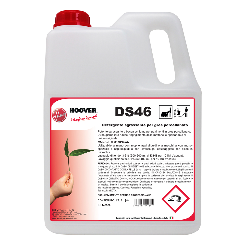 DS46 Gres Detergente per gres porcellanato