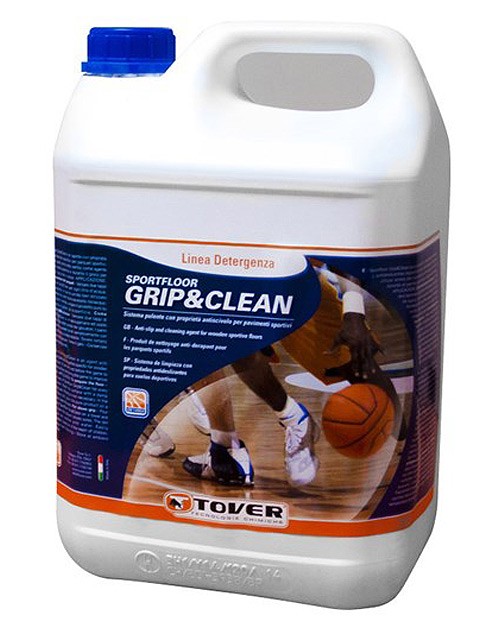Soluzione antiscivolo per pavimenti sportivi Sportfloor Grip&Clean 5 lt