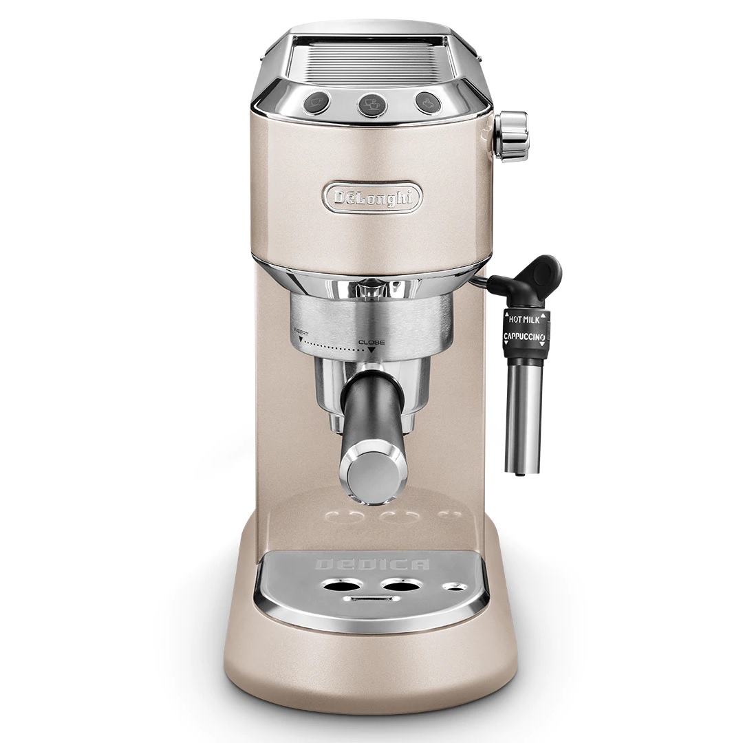 Macchina da caffè manuale Dedica metallic EC 785 Beige offerte