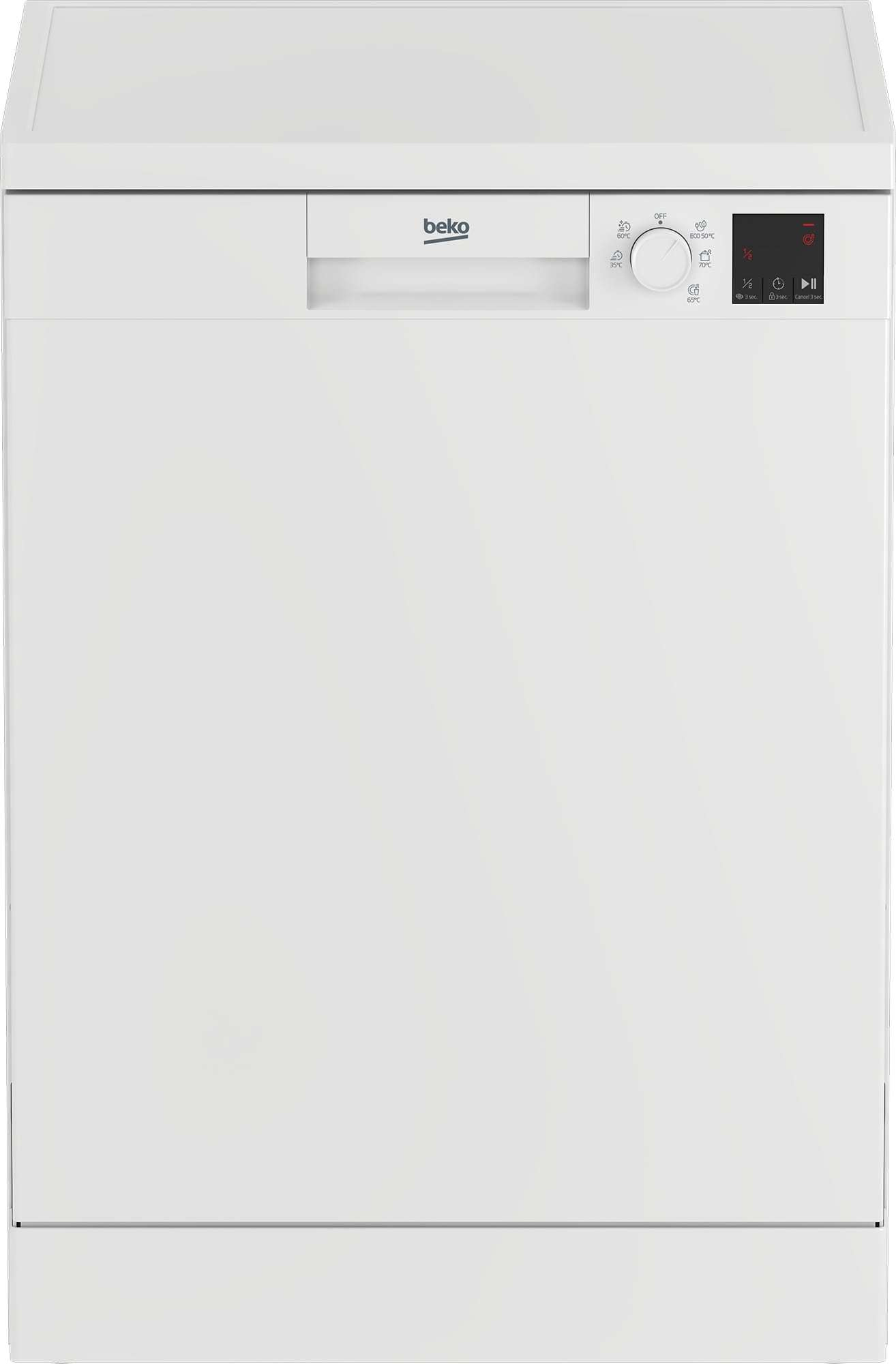 Lavastoviglie a libera installazione Beko 13 COPERTI E DISPLAY BIANCO DVN05320W
