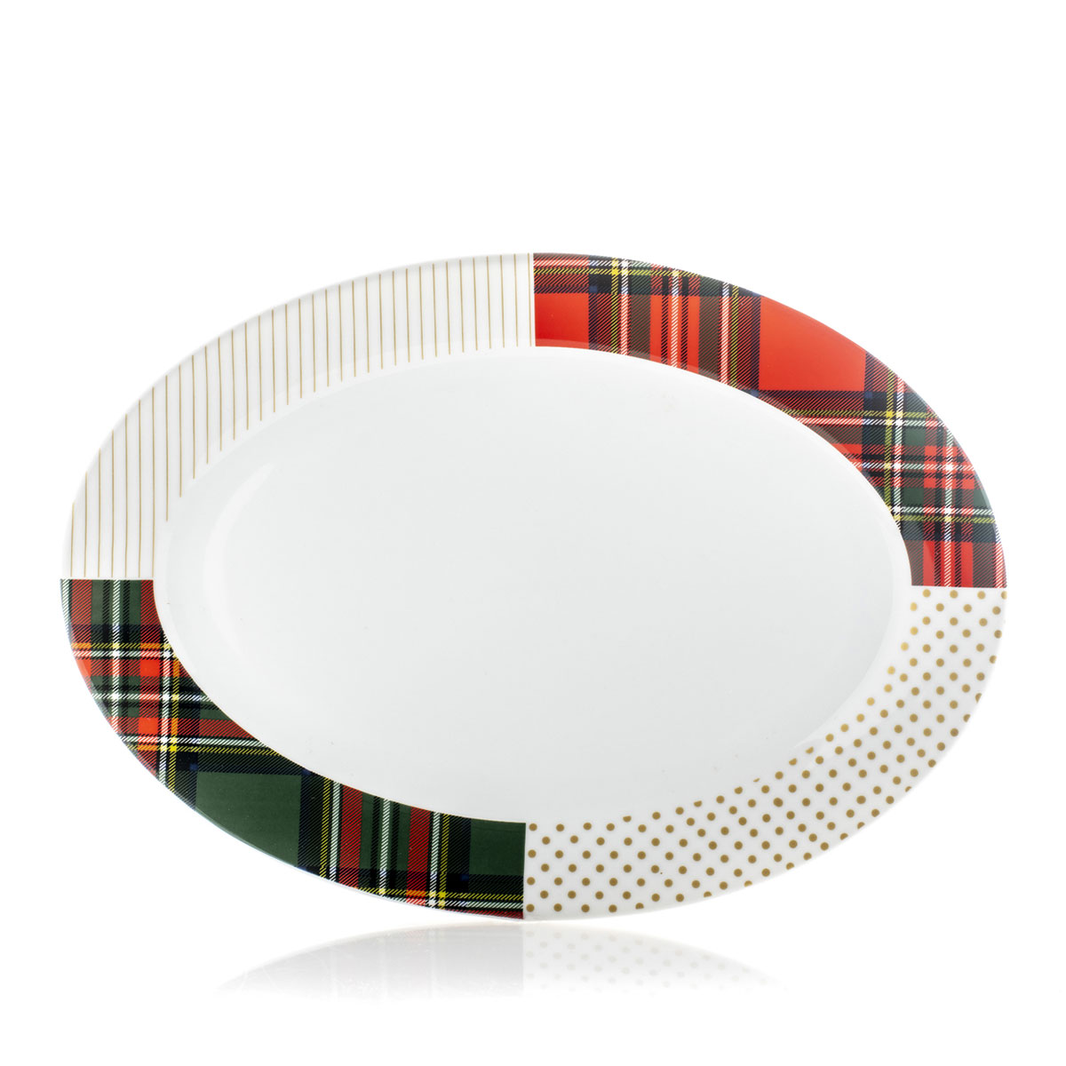 Piatto a servire ovale in porcellana 30 cm - Kilty