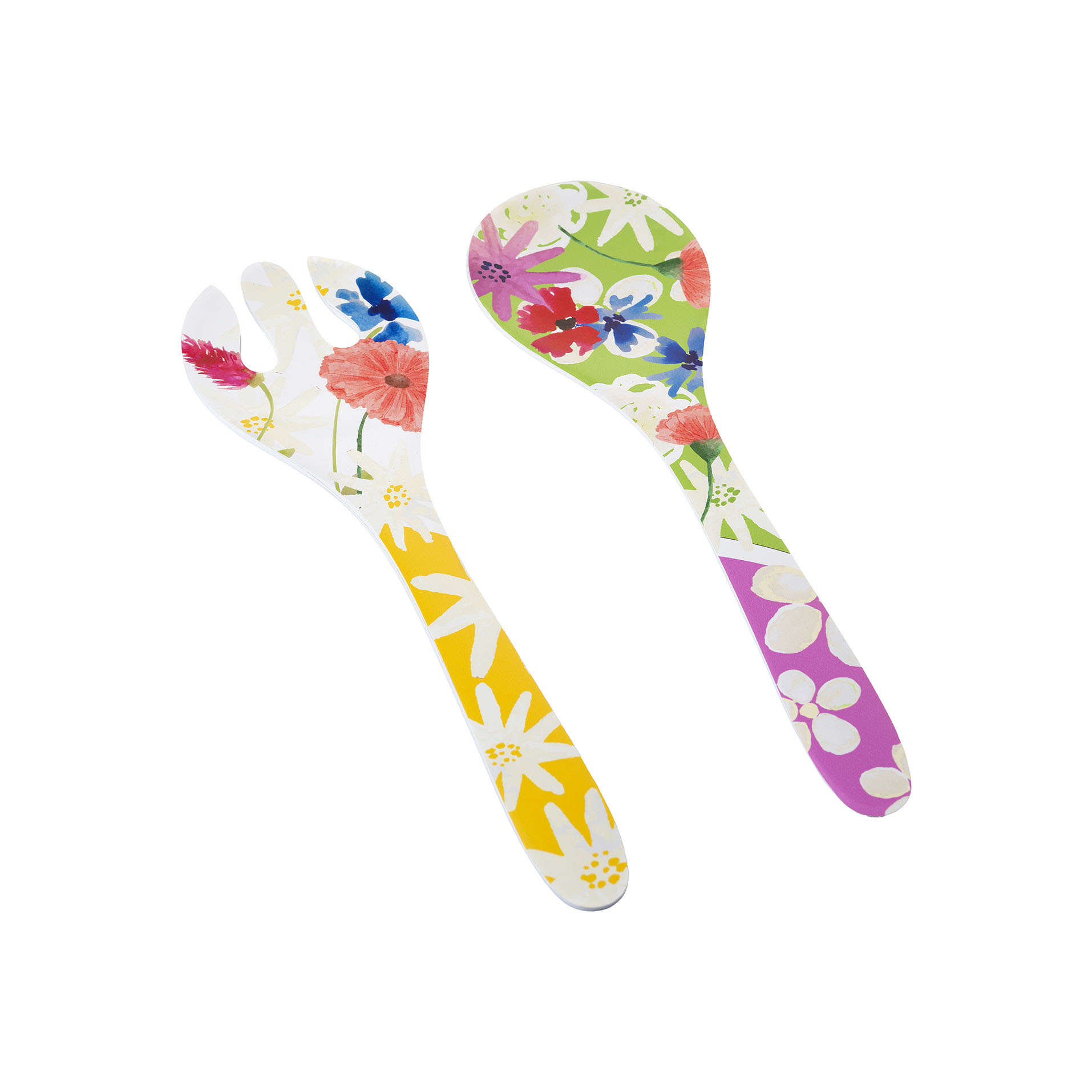 Set 2 posate insalata 28 x 7,8 cm - Floreal