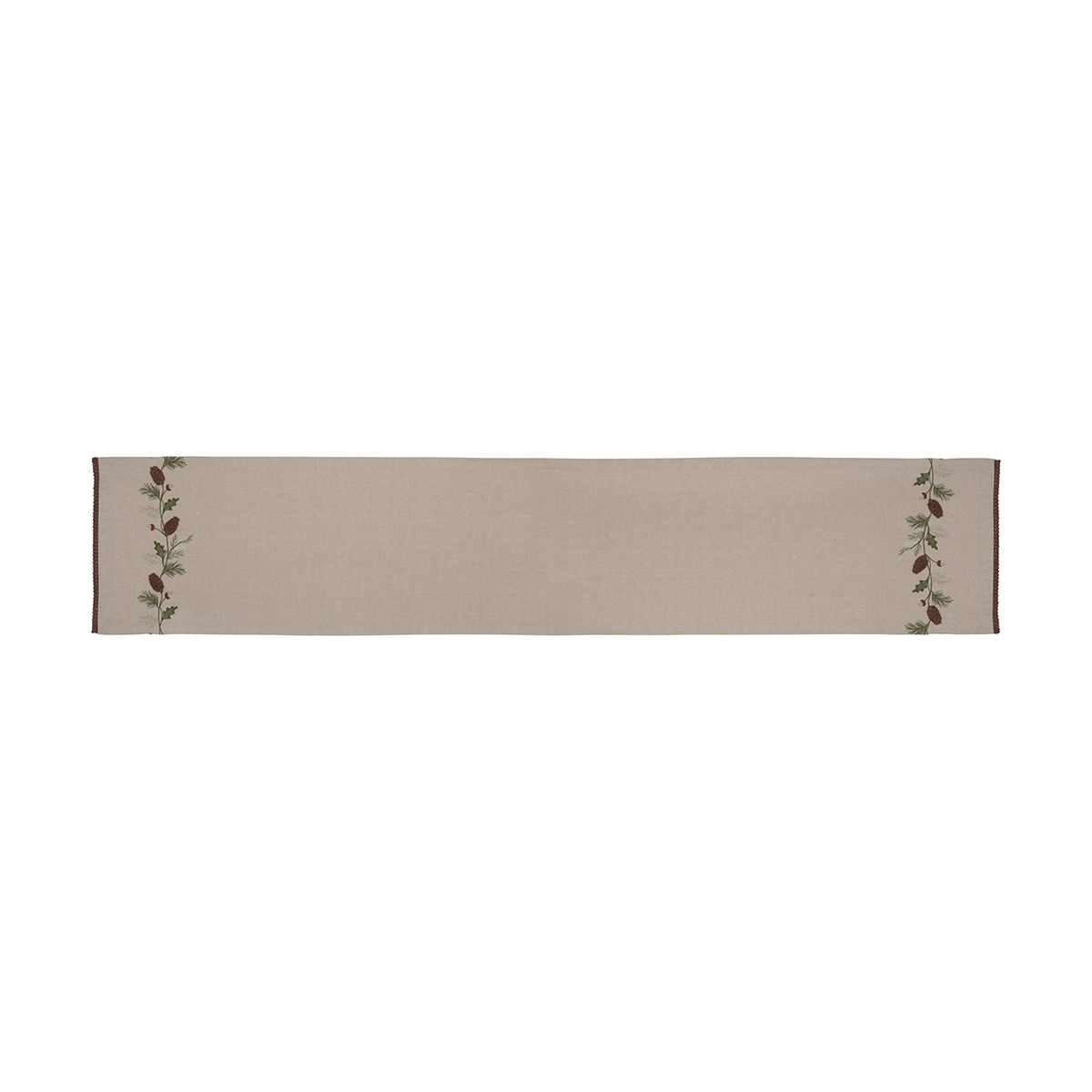 Runner 100% cotone con ricamo 35 x 180 cm - Autumn