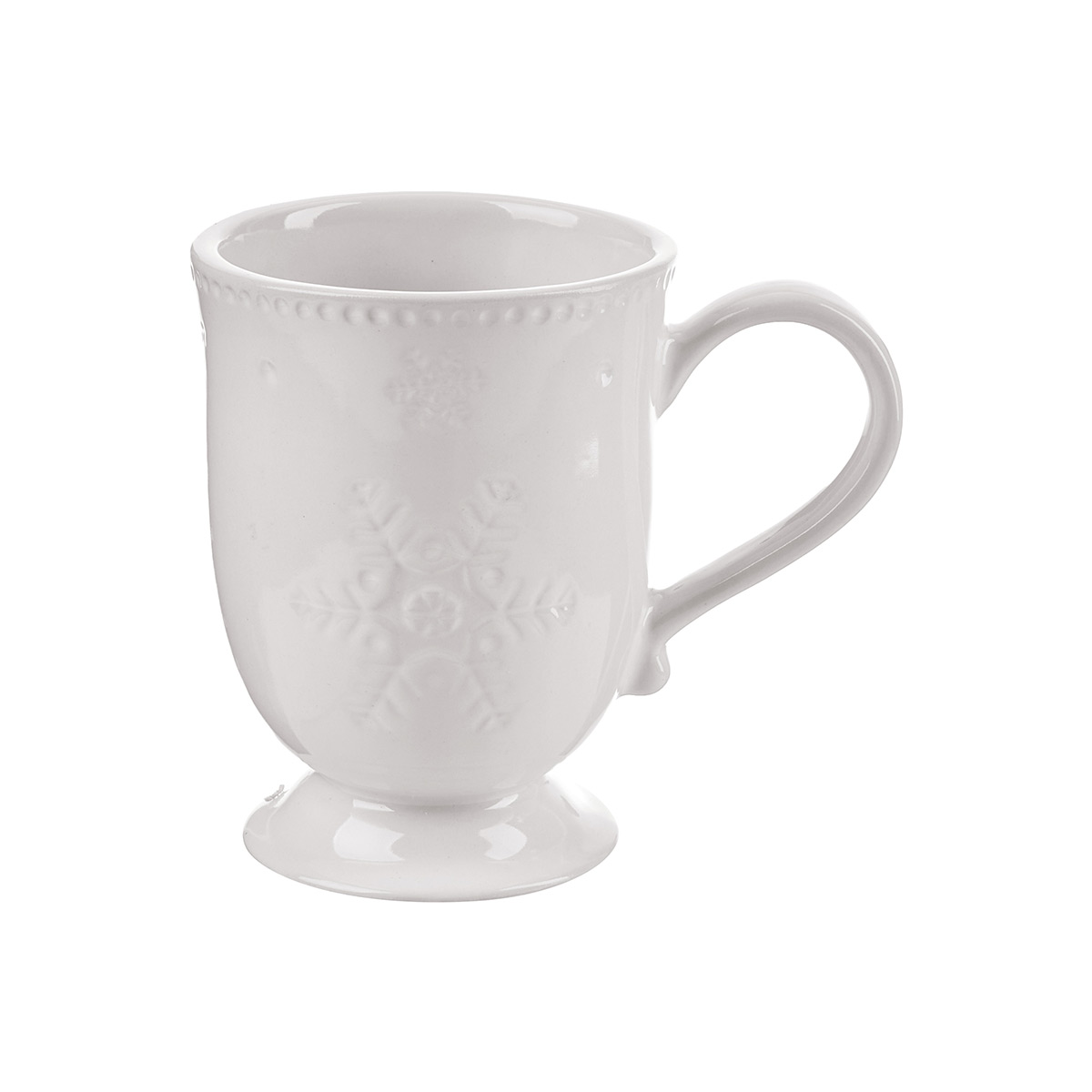 Mug in ceramica con decorazione a rilievo • 220 ml - Frozen