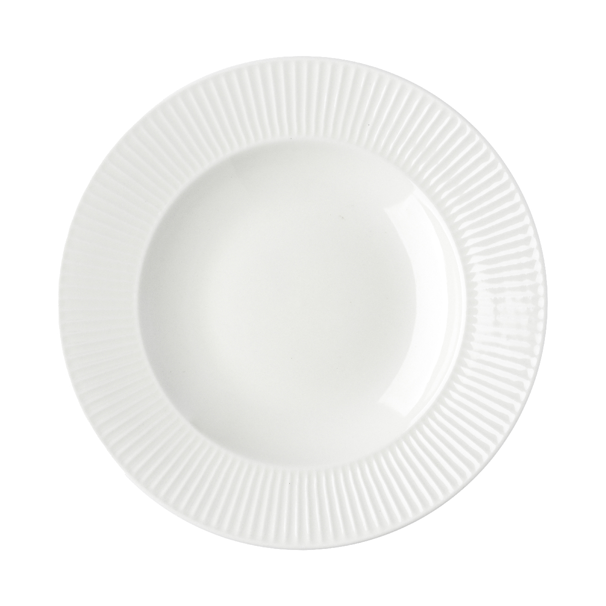 Piatto fondo - confezione 6 pz Ø 22 cm - Plissè